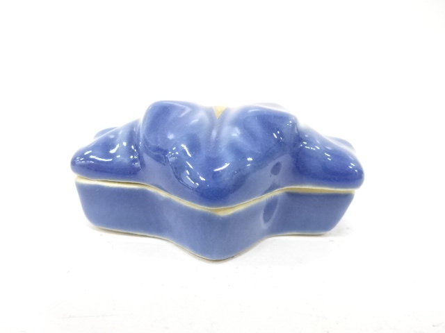  橘吉造　菖蒲　香合